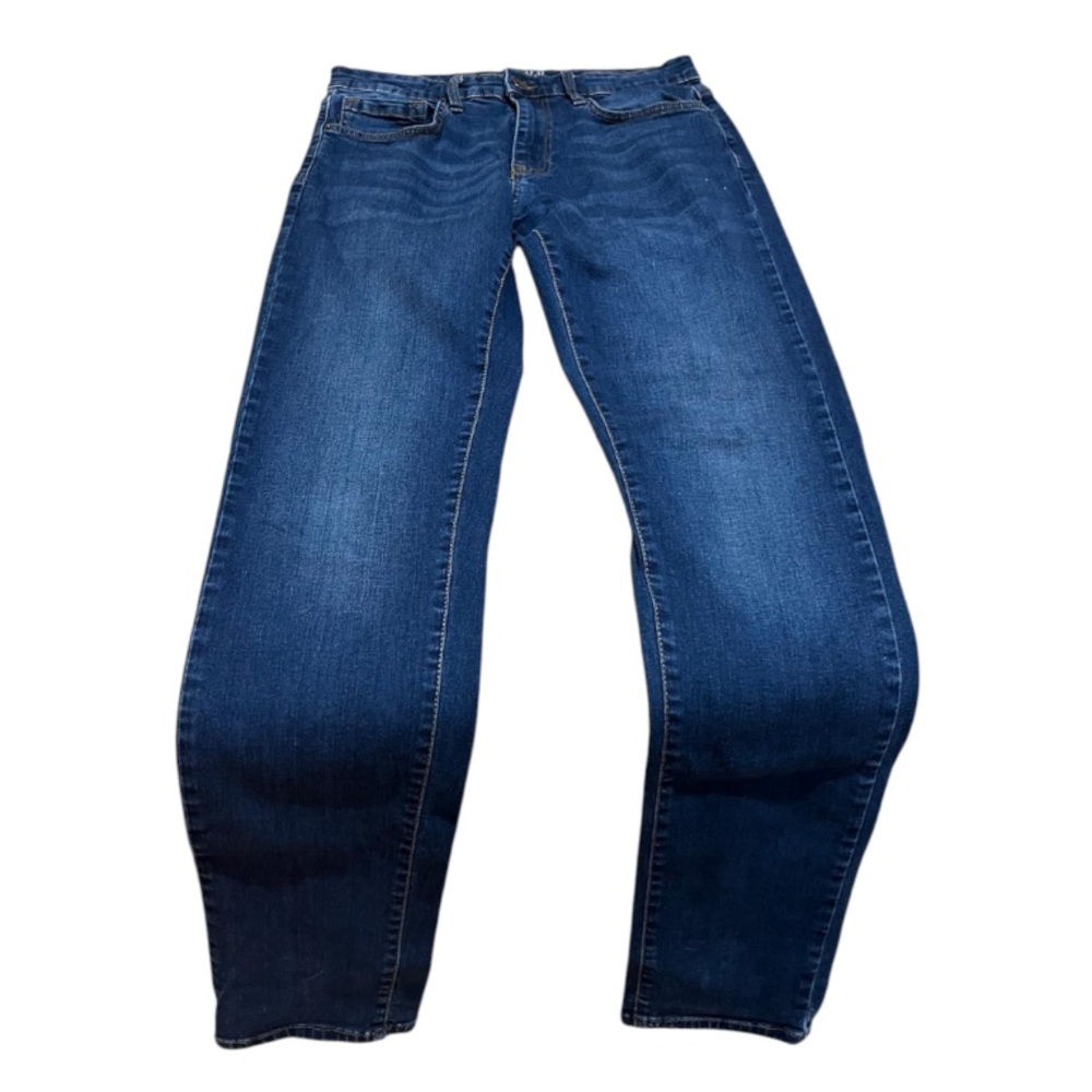 (20) Lazer men’s High-waisted s blue skinny jeans